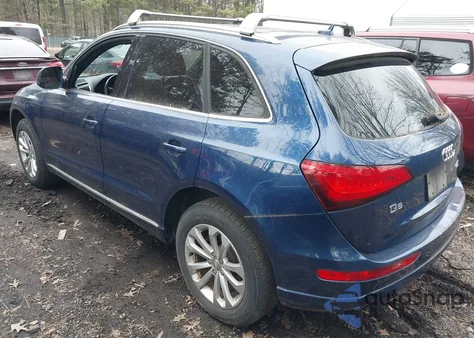 2014 Audi Q5 2.0T Premium из США, поврежденный, VIN WA1LFAFP0EA083351